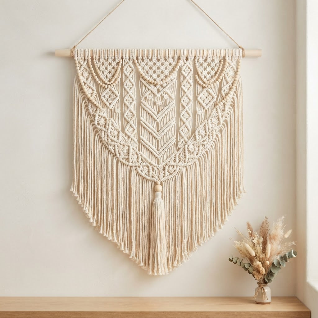 ARULA™ Large Handwoven Macramé Wall Hanging