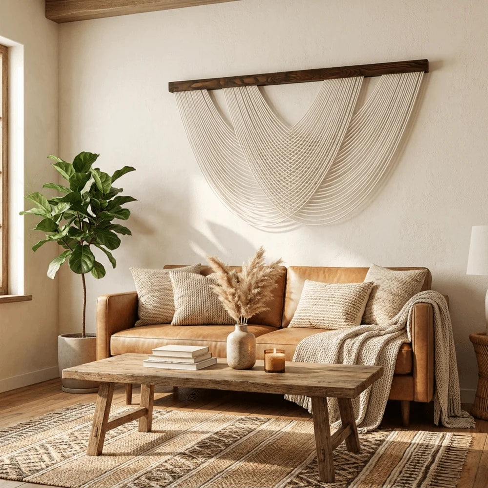 ARULA™ Nordic Handwoven Macramé Wall Art