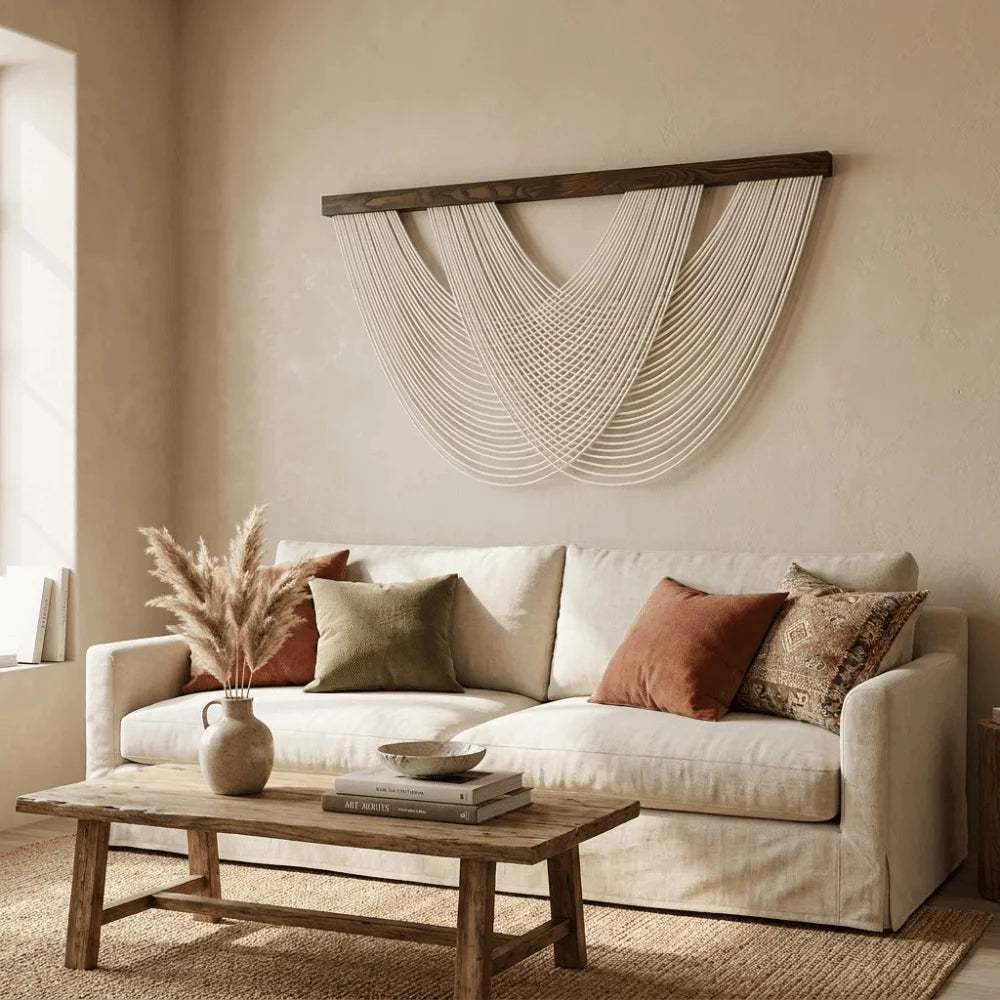 ARULA™ Nordic Handwoven Macramé Wall Art