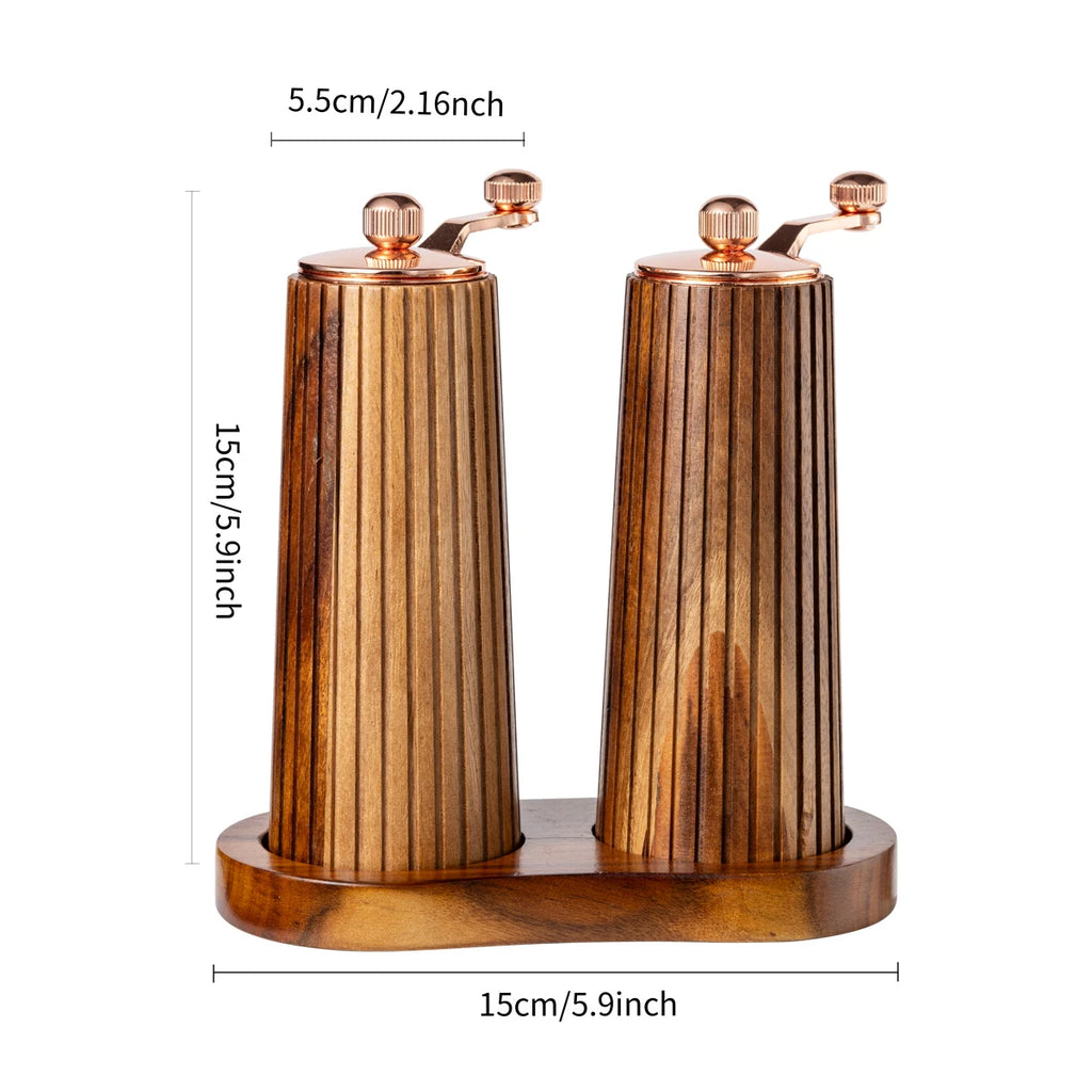 ARULA™ Pfeffermühle aus massivem Akazienholz