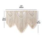 ARULA™ Large Handwoven Macramé Wall Hanging