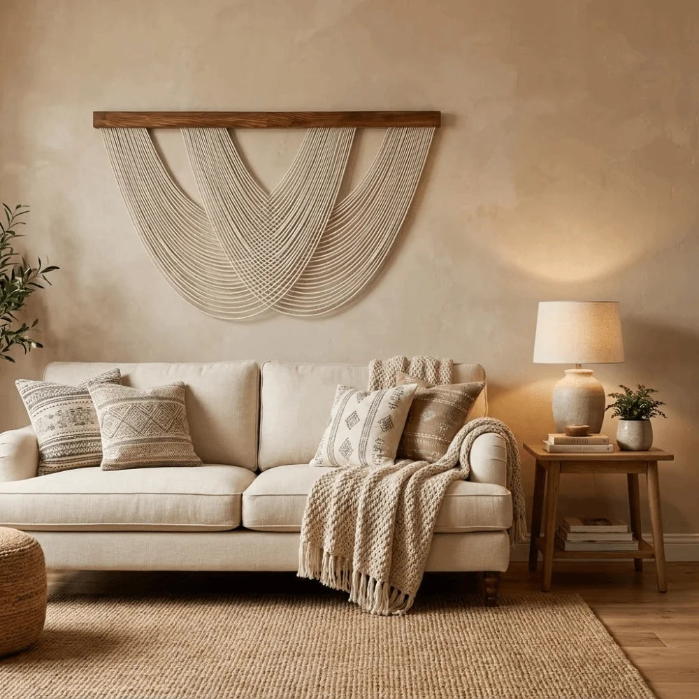 ARULA™ Nordic Handwoven Macramé Wall Art