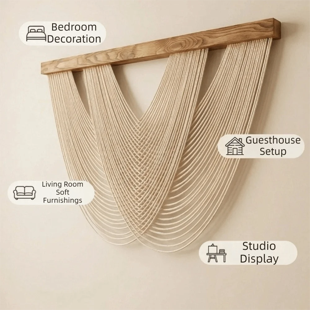 ARULA™ Nordic Handwoven Macramé Wall Art